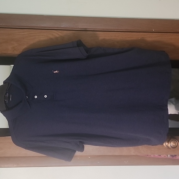 Polo by Ralph Lauren Men's Classic Navy Polo Shirt - Picture 2 of 2